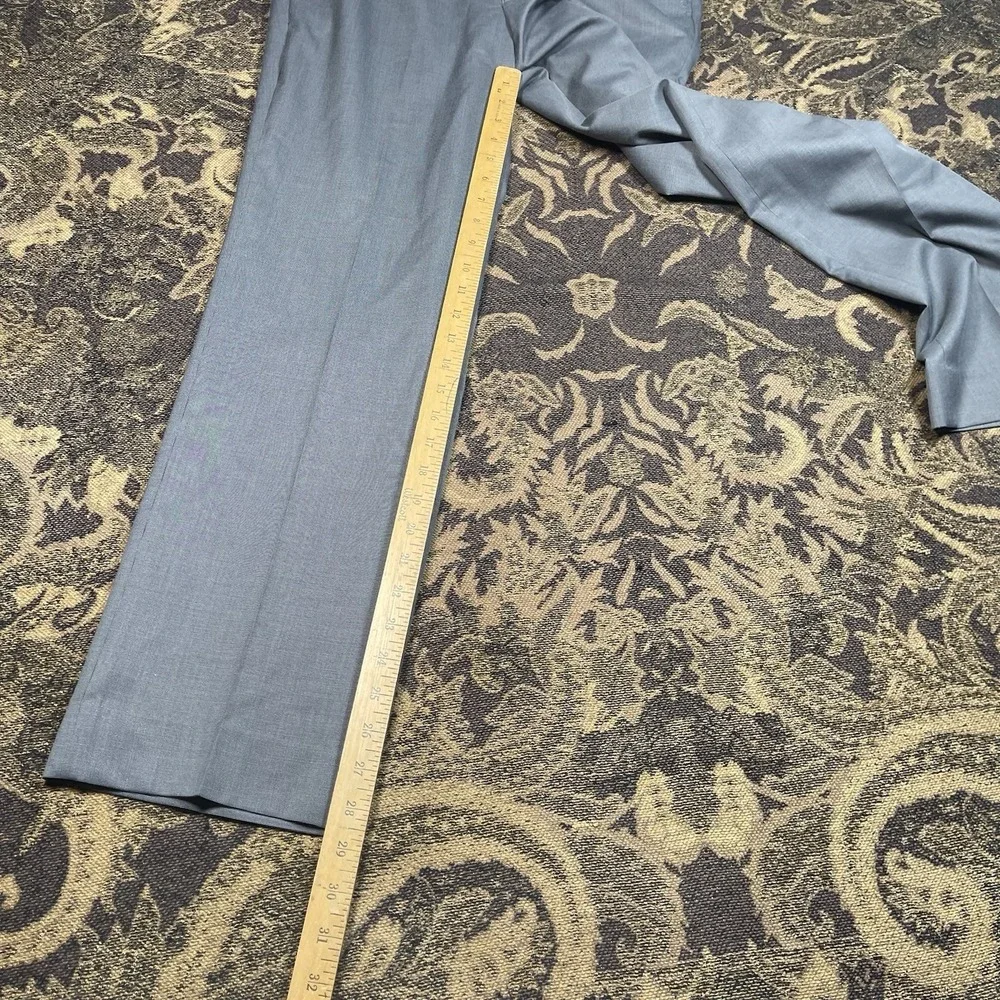 Nautica Polyester Blend MEDIUM GRAY Dress PANTS Mens Size 32x30